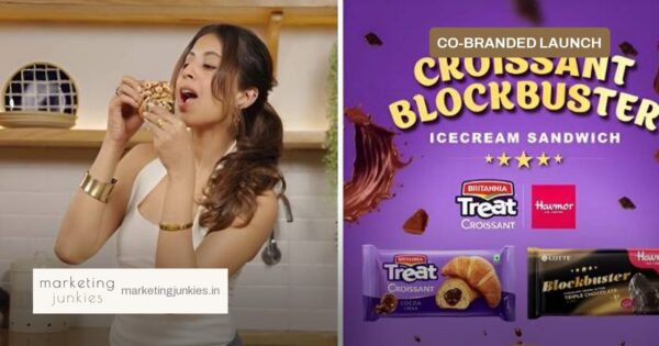 Britannia and Havmor serve a croissant ice cream sandwich