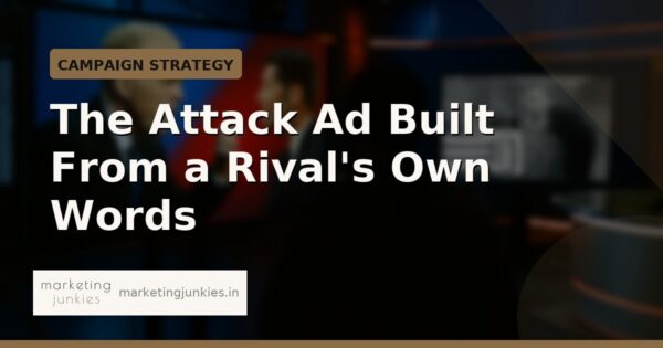 The Attack Ad Built From a Rival's Own Words