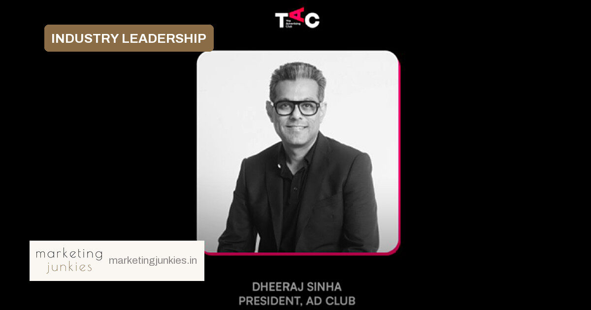 Dheeraj Sinha Gets a Second Year at The Advertising Club
