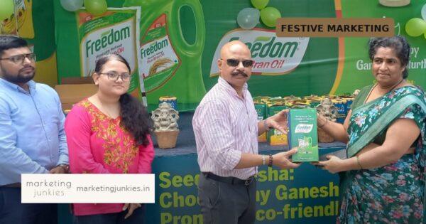 Freedom Oils Turns Ganesha Idols Into Plants