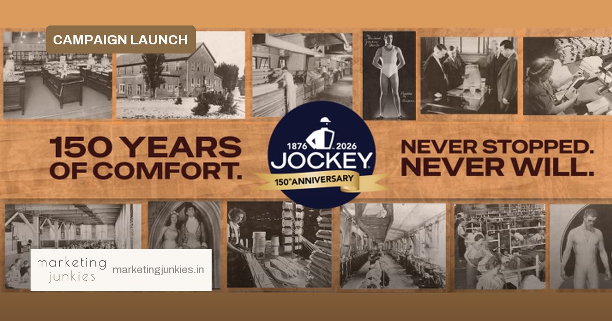 Jockey Marks 150 Years with a Future-Facing India Campaign