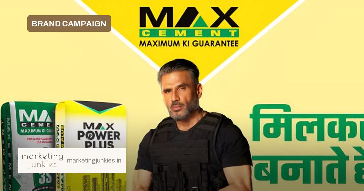Max Cement's community-first campaign stars Suniel Shetty