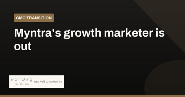 Myntra CMO Sunder Balasubramanian exits after four years