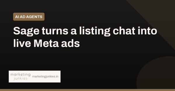 Sage turns a listing chat into live Meta ads