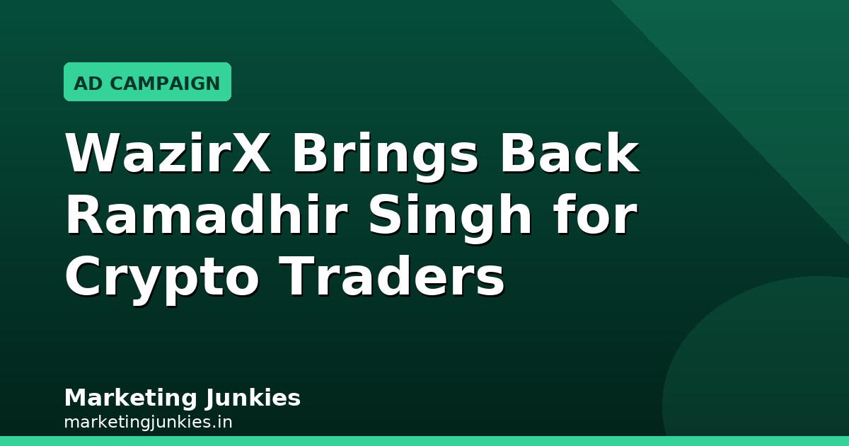 WazirX Brings Back Ramadhir Singh for Crypto Traders