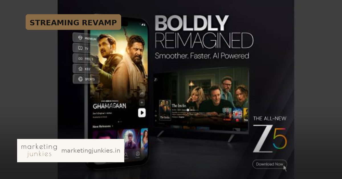 ZEE5 Rebuilds Its App Around AI Discovery and Free 5