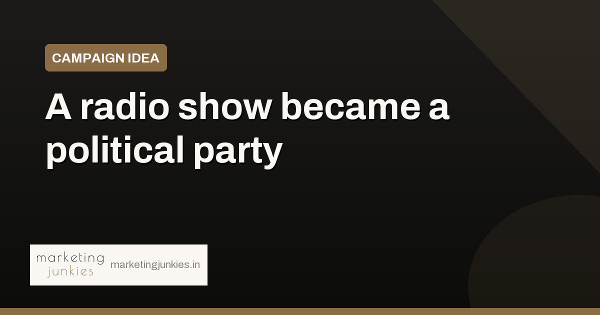 BIG FM turns a radio launch into a political party
