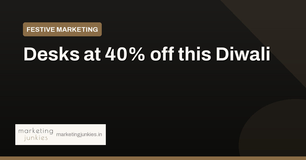 Diwali 2026 campaigns: gold, EVs, sweets and 40% off desks
