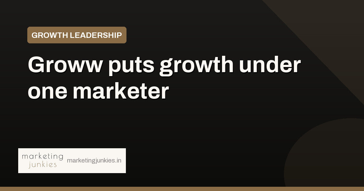 Groww appoints Santosh Hegde as Head of Growth