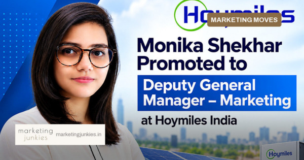 Hoymiles elevates Monika Shekhar to DGM Marketing for India