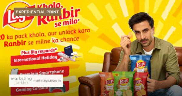 Lay’s peel-and-reveal print ad turns readers into participants