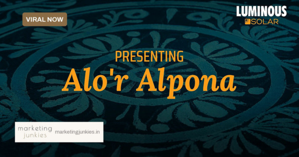 Luminous Solar’s Alo’r Alpona glows after dark in Kolkata