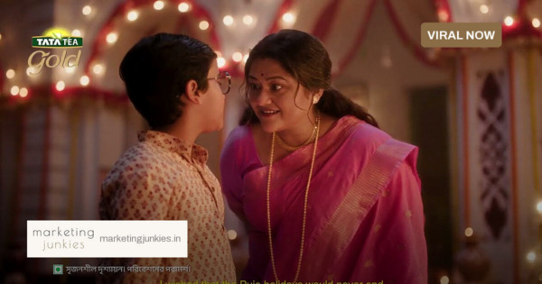Tata Tea Gold’s Ekshathei Gold Durga Pujo campaign