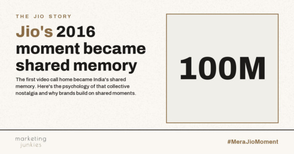 Why Brands Build on Shared Memories Like Jio's 2016 Moment